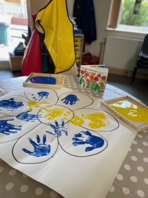 An example of a Creative Activity at Little Lambs