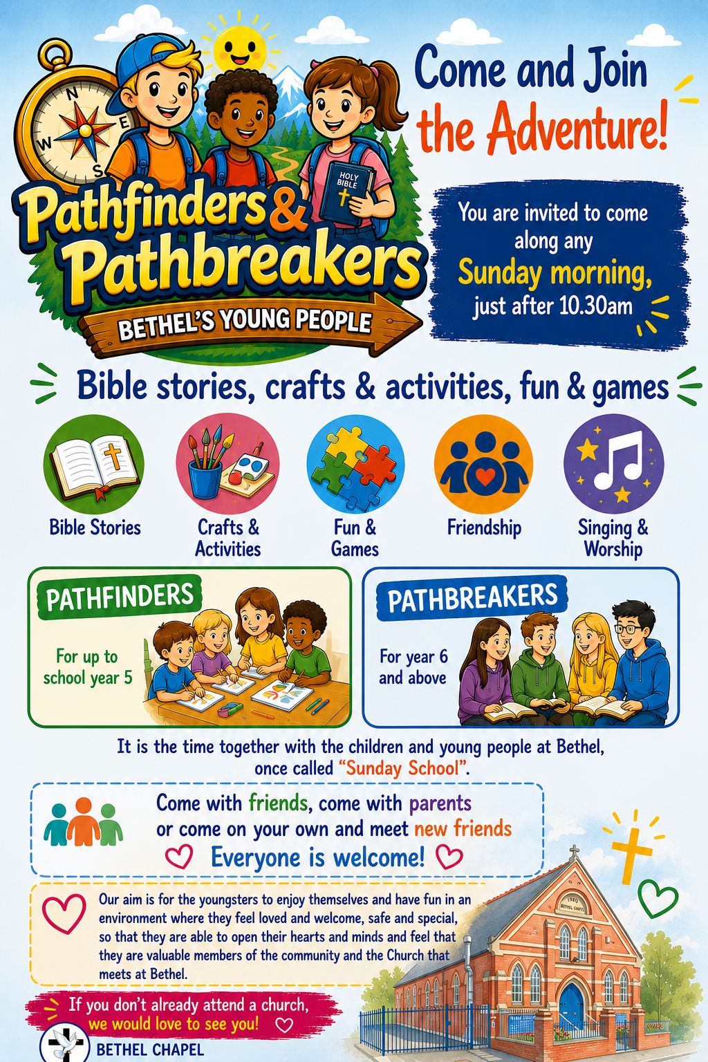 Pathfinders Publicity Leaflet